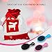 FIXBODY Mini Pocket Detangling Hair Brush, 3 Pack Soft Ball Tipped Nylon Pin Handheld Massage Paddle Hair Comb for Adults & Kids All Hair Types