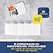 Rain Ponchos for Adults Disposable or Reusable - 5 Pack - Clear Waterproof Emergency Poncho with Drawstring Hood - Extra Thick & Strong - Perfect for Theme Parks, Concerts, Sporting Events, Camping