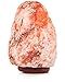 Salt Lamp Imports Natural Pink Himalayan Salt Rock Crystal Lamp 11 to 17 lbs with Wooden Base, Cord, and Bulb
