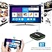 Leelbox Android TV Box, Q1 Android Box with BT Supporting 4K (60Hz) Full HD/H.265/2.4GHz WiFi