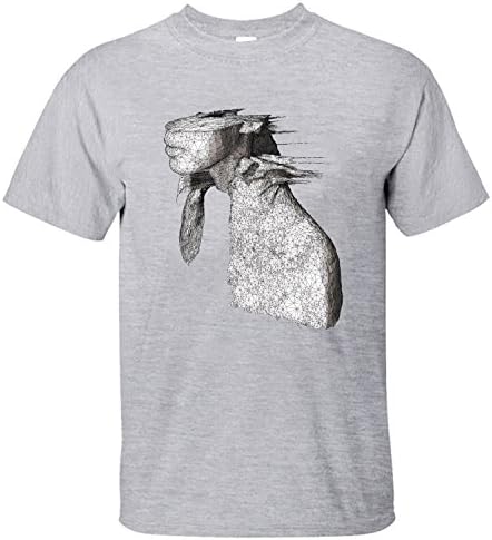 XMANA Men's Top A Rush Of Blood To The Head Coldplay Cotton T-Shirt grey L
