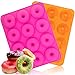 Donut Pan Mold, 24-Cavity Silicone BPA-Free Doughnut Baking Cake Bagel Mold