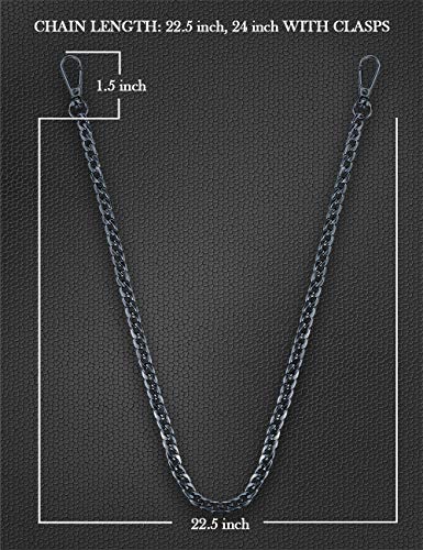 3 Wallet+Pocket+Keychain+Lobster+Handbag+Black