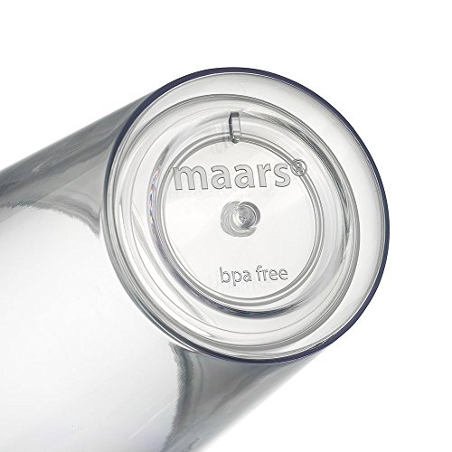 Maars Drinkware Bulk Double Wall Insulated Acrylic Tumblers with Straw