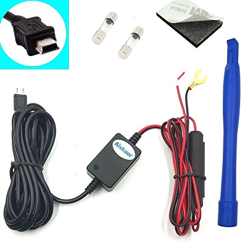 Click Here to See More Images Aiskaer Dash Camera Installation Kit for All Mini-USB Car Cameras Garmin 10 20 30 35 Rexing V1 Mobius G1W Novatek A118