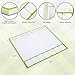 60 Sheets Pen-To-Paper Mousepad by WILLBE COOL, Weekly Organizer, Appointment Book Bright Design Daily Paper to do list and task planner for Quick Notes at Office or Home (Notepad Style)