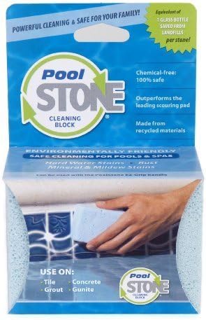 PoolStone Swimming Pool and Spa Large Surface Cleaning Block by Earth Stone International