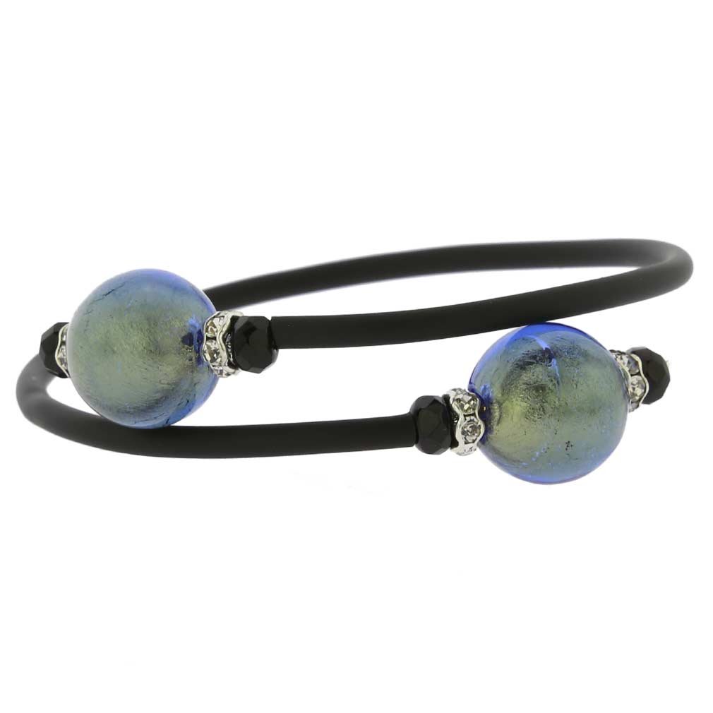 Glass Of Venice Murano Glass Venetian Glamour Bracelet - Royal Blue