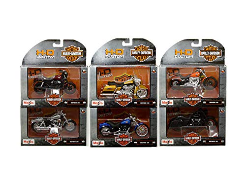 harley davidson motorcycle scale models