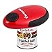 Electric Can Opener, Batteries Operated Smooth Soft Edge with One-Touch Start Automatic Can Opener for Arthritis Individuals, Seniors, Chef's Best Choice（2*AA Batteries not included）