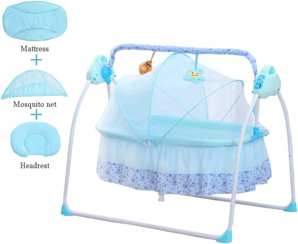 baby cradle and swing