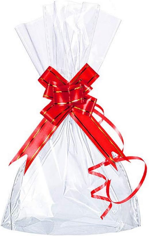 pengxiaomei 100Pcs Clear Cellophane Treat Bags - Image 3