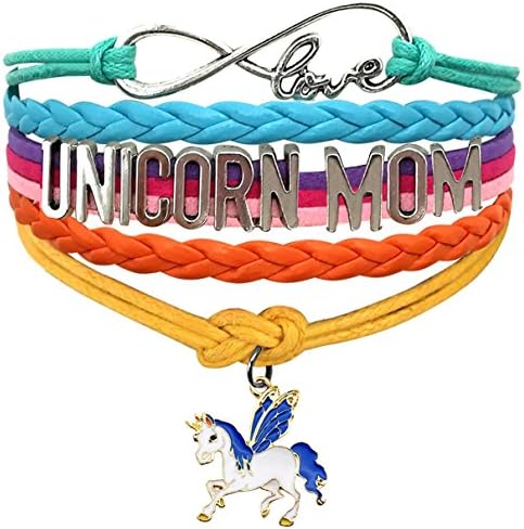 Unicorn Bracelet Unicorn Gifts Cute Wristband - Choose from 18 Styles - Love Charm Jewelry Gift for Girls Women