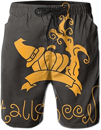 Summer BreathableMale Pumpkin Tree HipsterCycling Board Shorts