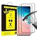 Yoyamo (2 Pack) Tempered Glass Nv11 Screen Protector for Samsung Galaxy S10, (Full Screen Coverage) Anti Scratch, Bubble Free - Black