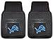 Detroit Lions NFL Front & Rear Car Truck SUV Vinyl Car Floor Mats - 4PC