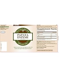 GNC marca Papaya Enzima Natural