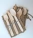 300 Pieces Disposable Wooden Cutlery Set by Easy Life Creations with 100 Forks 100 Knifes 100 Spoons | 100% Eco-Friendly Disposable Silverware, Birch Wood, Biodegradable, Compostable Utensils | EBOOK