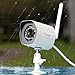 Zmodo 720P HD Smart Wireless Surveillance Camera WiFi Outdoor Security Camera - Cloud Service Available (Renewed)