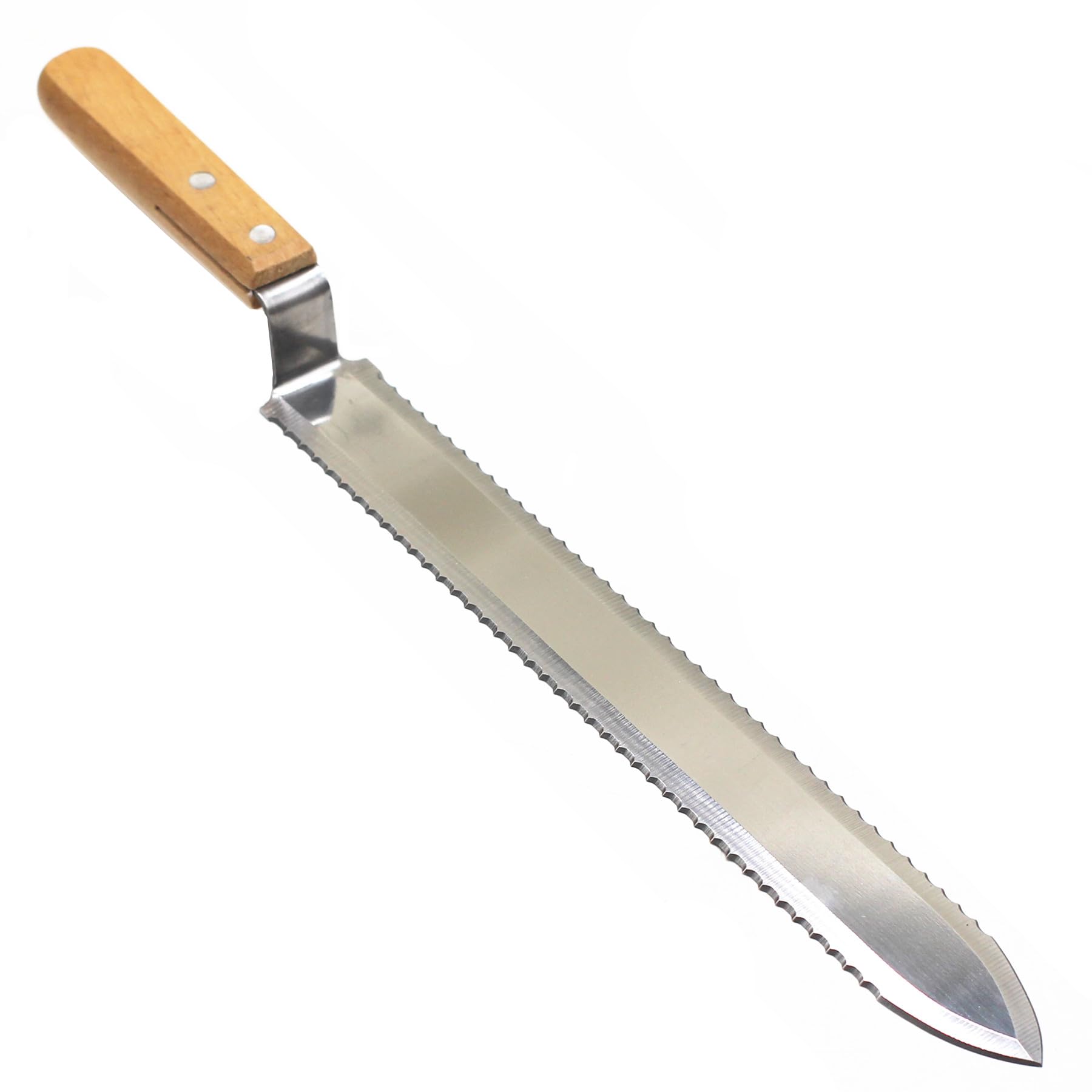 WEICHUAN Stainless Steel Serrated Uncapping Knife