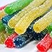 Sour Punch Straws, Rainbow Flavors, Sweet & Sour Sugar Coated Chewy Candy, 2oz Tray (12 Pack)
