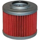 HiFloFiltro HF151 Premium Oil Filter, Single