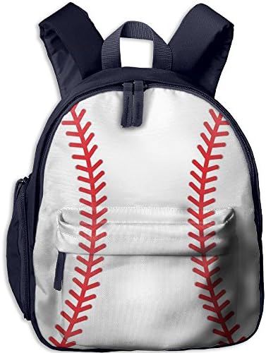 Baseball Small Backpack Cool Toddler Backpacks Kids Bags,12.5inches