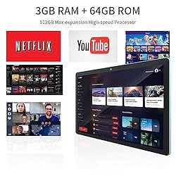 Android 11 Tablet 10inch Phablet, Large Storage