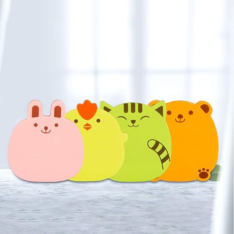 Amazon Co Jp 3個セット ノート韓国文具かわいいノートメモステッカ1個セット ー小さな本メモステッカー小さな新鮮な大きな漫画ステッカー ホーム キッチン