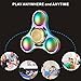 Fidget Spinner by SNAHIKE, High Speed 6-8 Mins Spins Zinc Alloy Rainbow Metal Fidget Spinner, Hand Spinner Fidget Toy, Extremely Quite Spins, Help with Focus, Anxiety