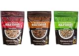 Earnest Eats Vegan Hot Cereal with Superfood Grains, Quinoa, Oats and Amaranth - American, Asian, and Mayan Blend - Variety 1 Each (12.6 oz)