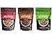 Earnest Eats Vegan Hot Cereal with Superfood Grains, Quinoa, Oats and Amaranth - American, Asian, and Mayan Blend - Variety 1 Each (12.6 oz)