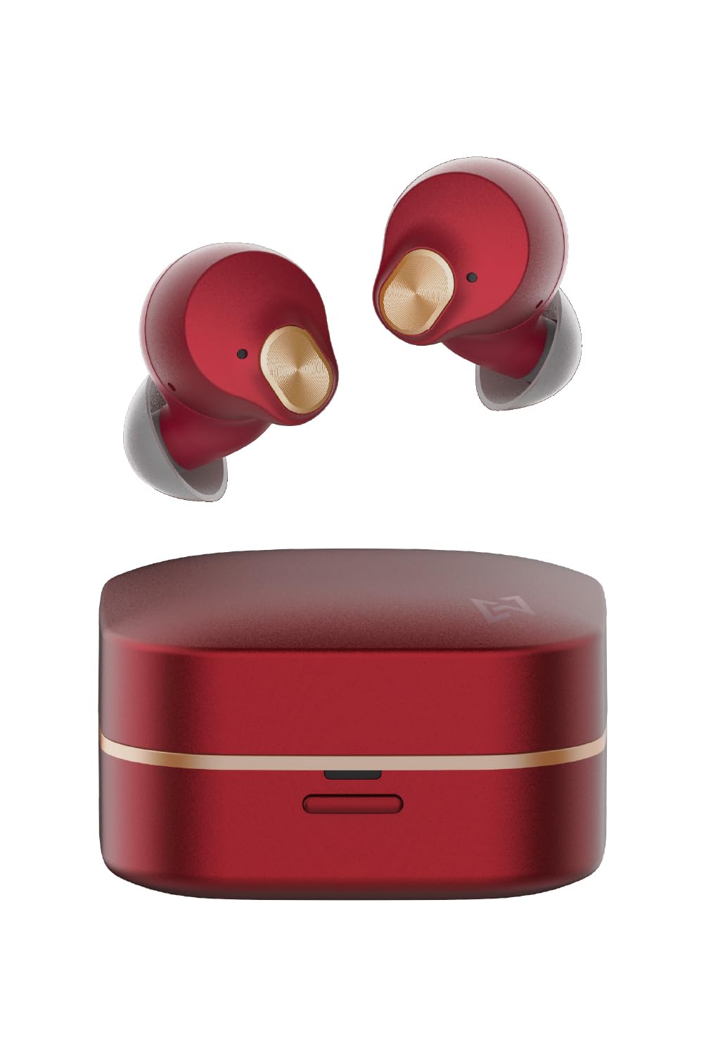 AVIOT TE-Q3 アクティブノイズキャンセリング ワイヤレス イヤホン Bluetooth 5.3 マルチポイント対応 通話用マイク搭載 医療用シリコン採用 最大42時間再生 外音取込 IPX4防水 (レッドスピネル)商品画像