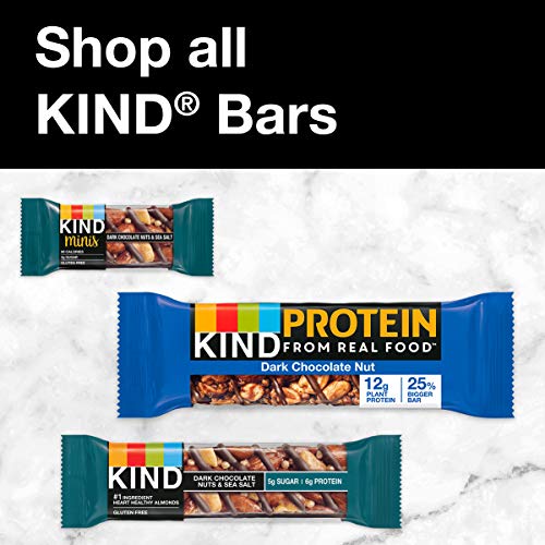 KIND Energy Bar, Dark Chocolate Peanut Butter, Gluten Free, Low