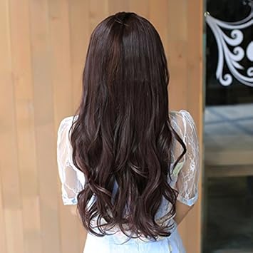 Amazon Com Semi Wig Hair Straight Hair Wig Hair Wig Realistic