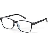 VIEWBETTER Reading Glasses with Smoky Quartz Lens - Natural Crystal Stone/Clear Real Glass - UV Protection Scratch Resistant