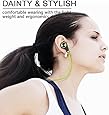 Bluetooth Headphones, HC Wireless Bluetooth Earbuds Headset Earphones Noise Cancelling,Running, Exercise,Hiking Sports;Sweatproof. Suitable for IOS & Android Devices(Green)