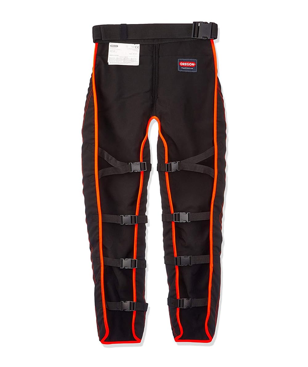 Oregon Unisex Adult Lightweight Chaps Black for Working Chainsaw (575780) Black