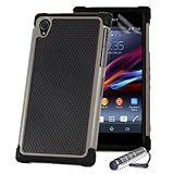 32nd Shock Proof Heavy Duty Defender Case Cover for for Sony Xperia Z1 (L39H) - Grey