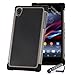 32nd Shock Proof Heavy Duty Defender Case Cover for for Sony Xperia Z1 (L39H) - Grey