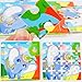 Wooden Jigsaw Puzzles Set for Kids Age 2-5 Year Old Animals Preschool Puzzles for Toddler Children Learning Educational Puzzles Toys for Boys and Girls (4 Puzzles)