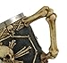 Things2Die4 Human Skeleton Skull Halloween Kitchen Mug Cup with Bone Handle