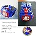 Robots Watch Toys for Kids,Digital Watch 2 in 1Deformation Robot Toys for Boys and Girls,Robot Watch for School GIF (Blue)