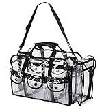Seya Makeup Artist Clear PVC Set Bag w/ Removable Shoulder Strap