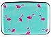 RFID Blocking Wallet Case for Women or Men, Theft Proof Credit Card Holder, Slim Design Fits in Front Pocket (Flamingo Green)