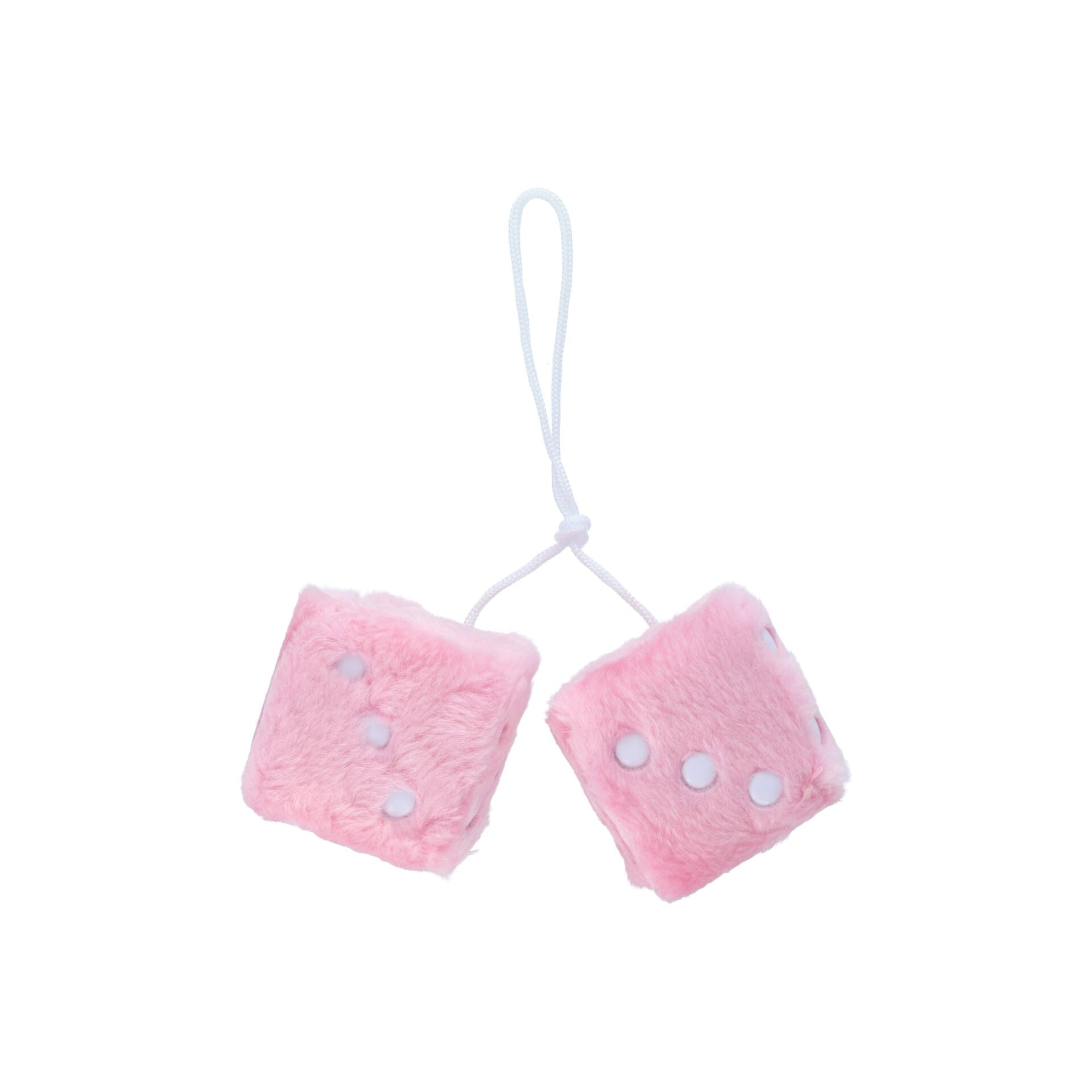 Dés en peluche Rose CARPOINT