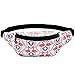 Kayhoma Flamingo Cute Zoo Kids Fanny Pack, White