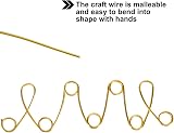 Tenn Well 12 Gauge Aluminum Craft Wire 100 ft 2mm Gold Anodized view 2