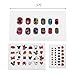 Disney FBA_MINSTCK65 Minnie Mouse Bowtique 65 Piece Decorative Nail Art Kit