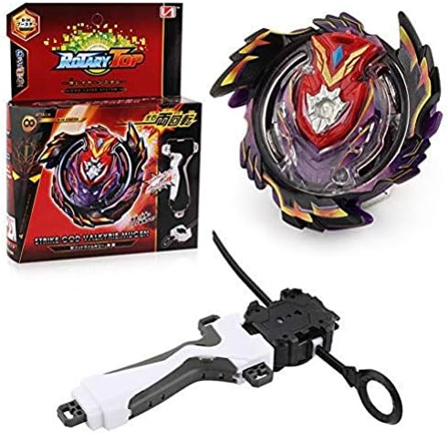 Wywei Bey Burst Blade Evolution String Launcher Grip Kit God Bay Battling Top Booster Geist Fafnir. High Performance 4D Bey Left Right Launcher Spinning Top Boys Game Toys Bey Battle Set (B-96)